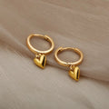 Boucles d'oreilles Doré Coeur