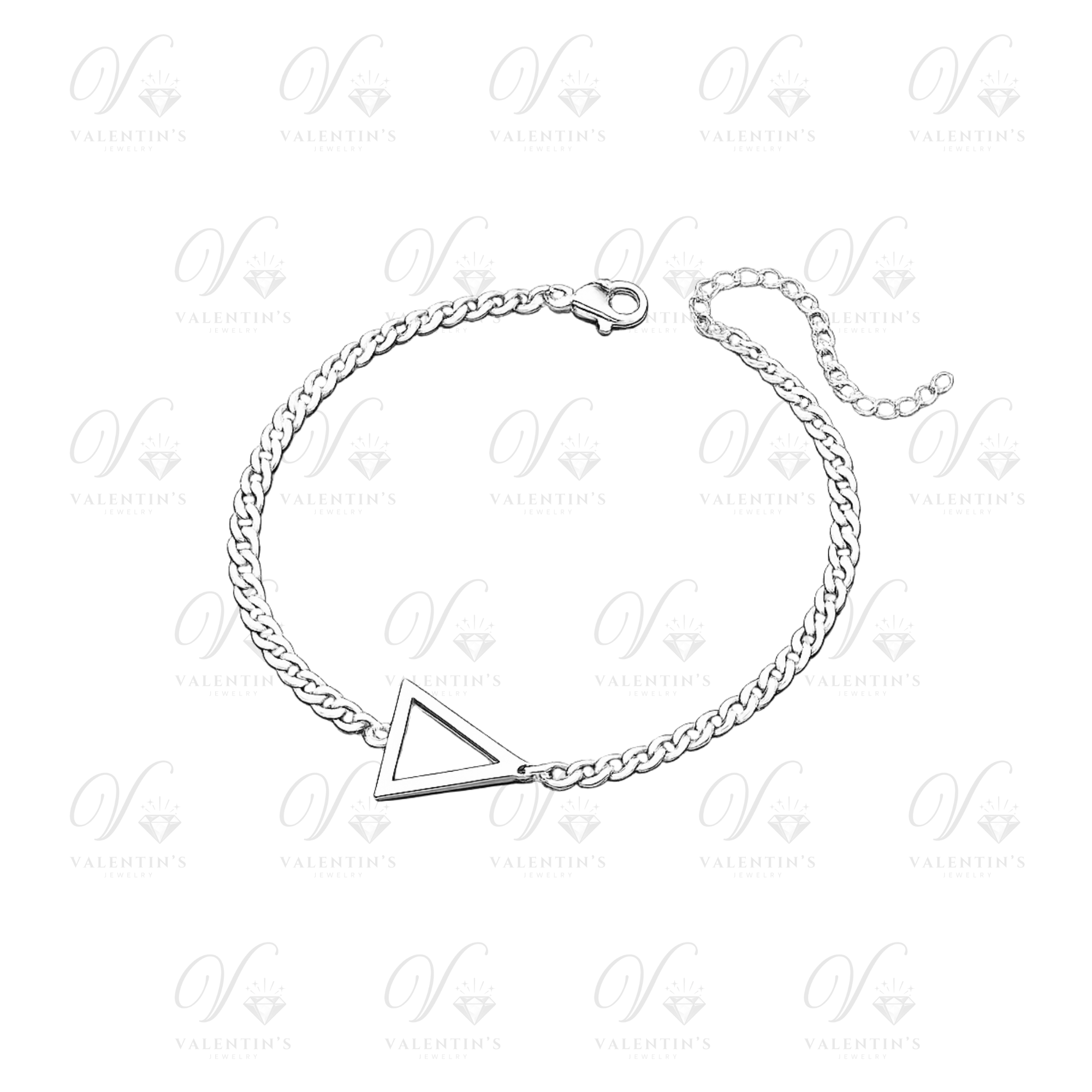 Bracelet Argenté Flèche HOMME