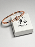 Bracelet Rosé Diamants (Fermeture à vicer)
