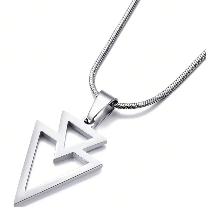 Collier Argent Flèche Homme